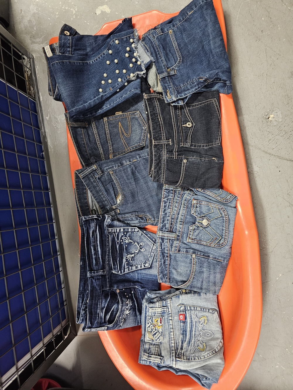 Zara Blue Denim Ankle & Cropped Jeans Bundle